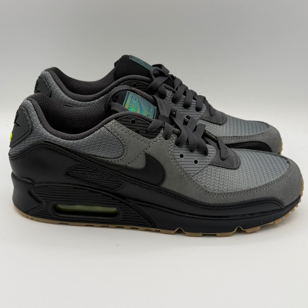 Nike Air Max 90 Shoes Mens Size 9.5 Smoke Grey Anthracite Running DQ0580-084